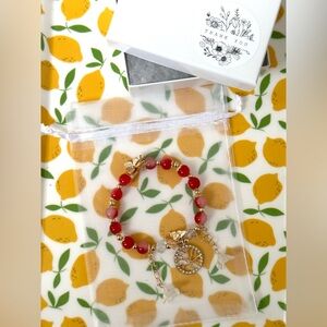 Tree of Life and Butterfly Charm Bracelet
